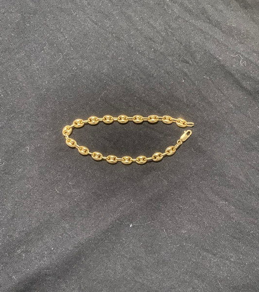Pulsera con enlaces de Gucci de Oro 18K